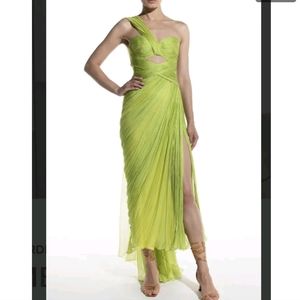 Maria lucia hohan green dress size 10 amelia